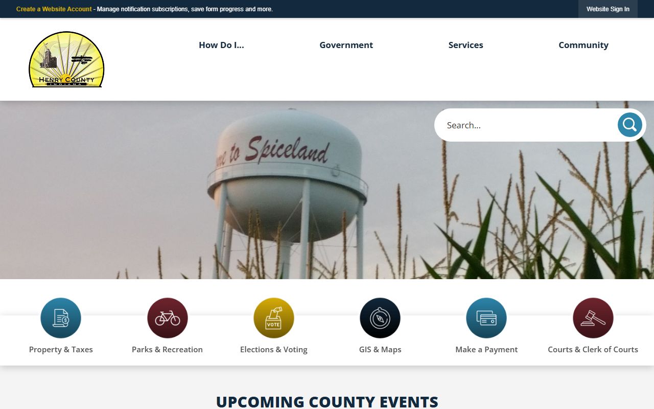 Henry County court records official website