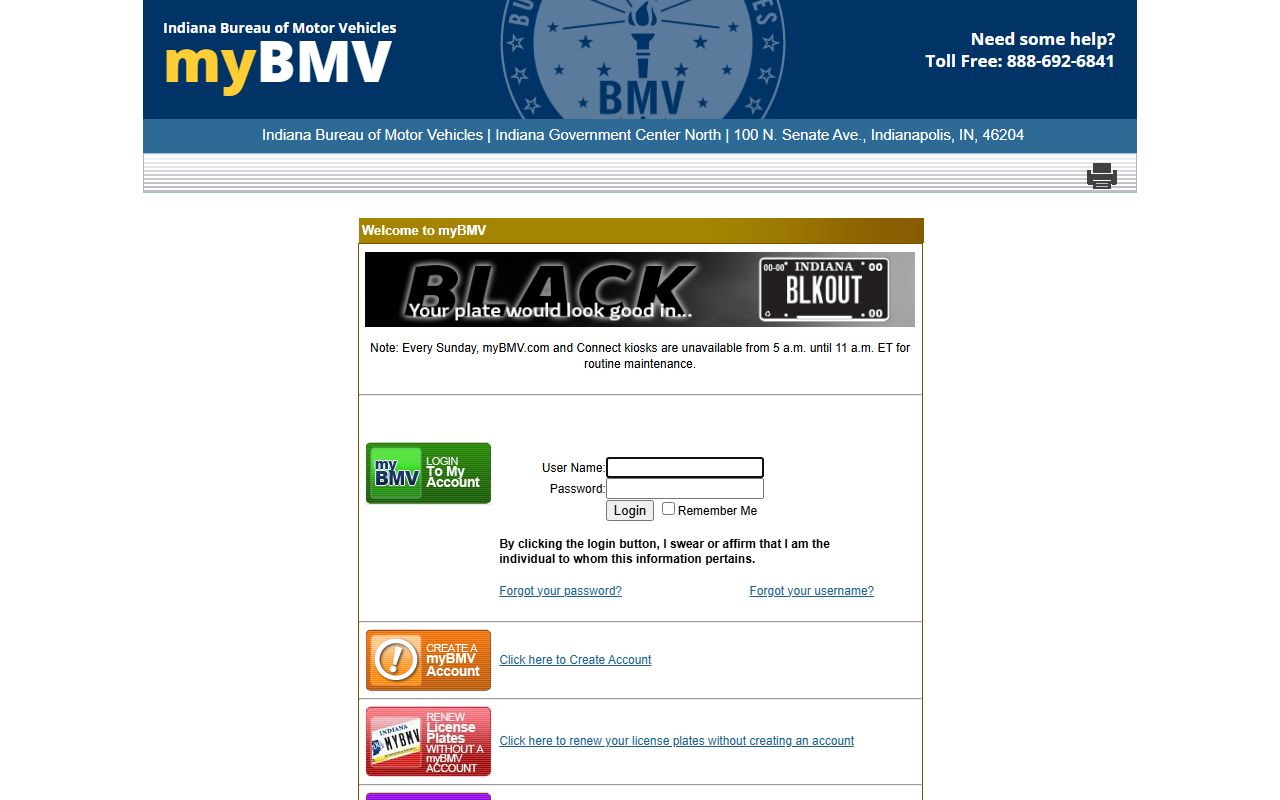 Henry County traffic court records myBMV portal